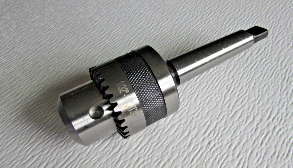DRILL CHUCK--KEY TYPE--#2 MT