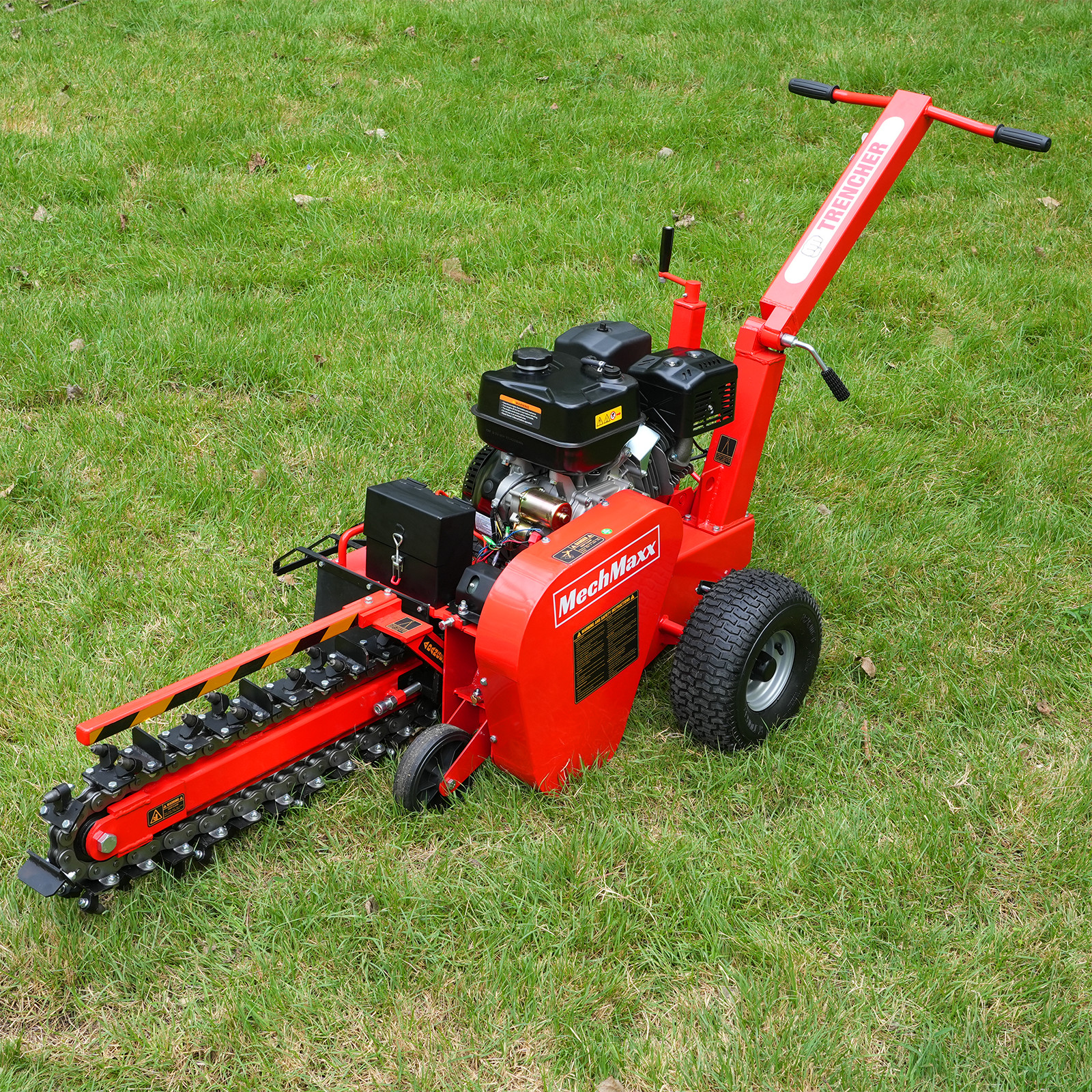 420cc 15HP E-Start Trencher 24'' Trench Depth/4'' Trench Width, TCR1500