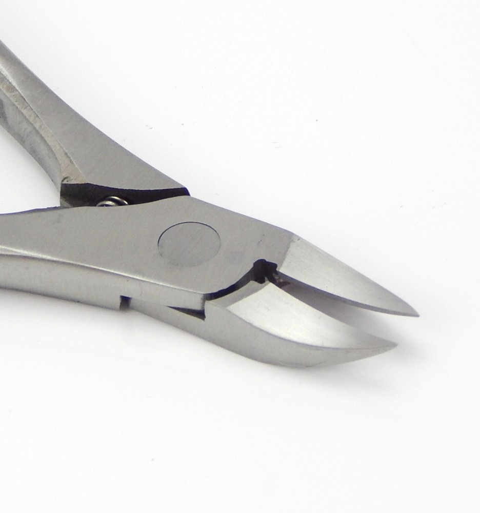 CURVE JAW INGROWN TOE NAIL NIPPER SILVER HANDLE