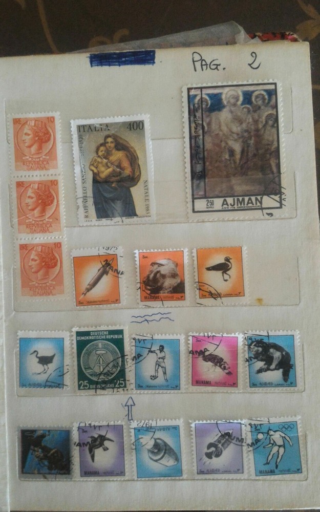 Stamp Collection 70s