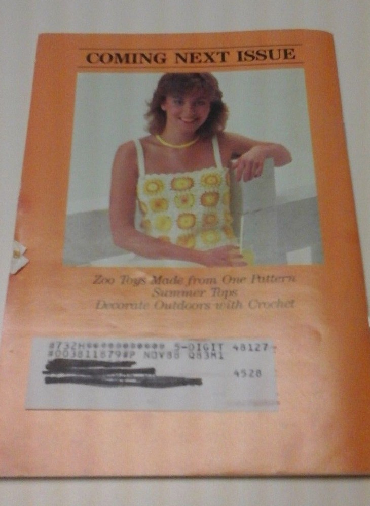 QUICK AND EASY CROCHET MARCH/APRIL ISSUE 1988
