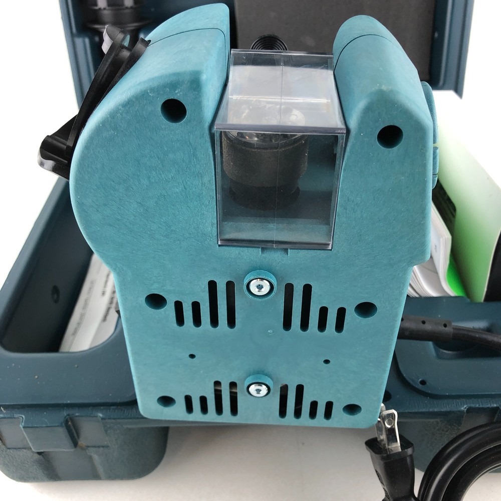 Drill Doctor Model 500 Drill Bit Sharpener With Case, Manual & VHS Tape Open Box