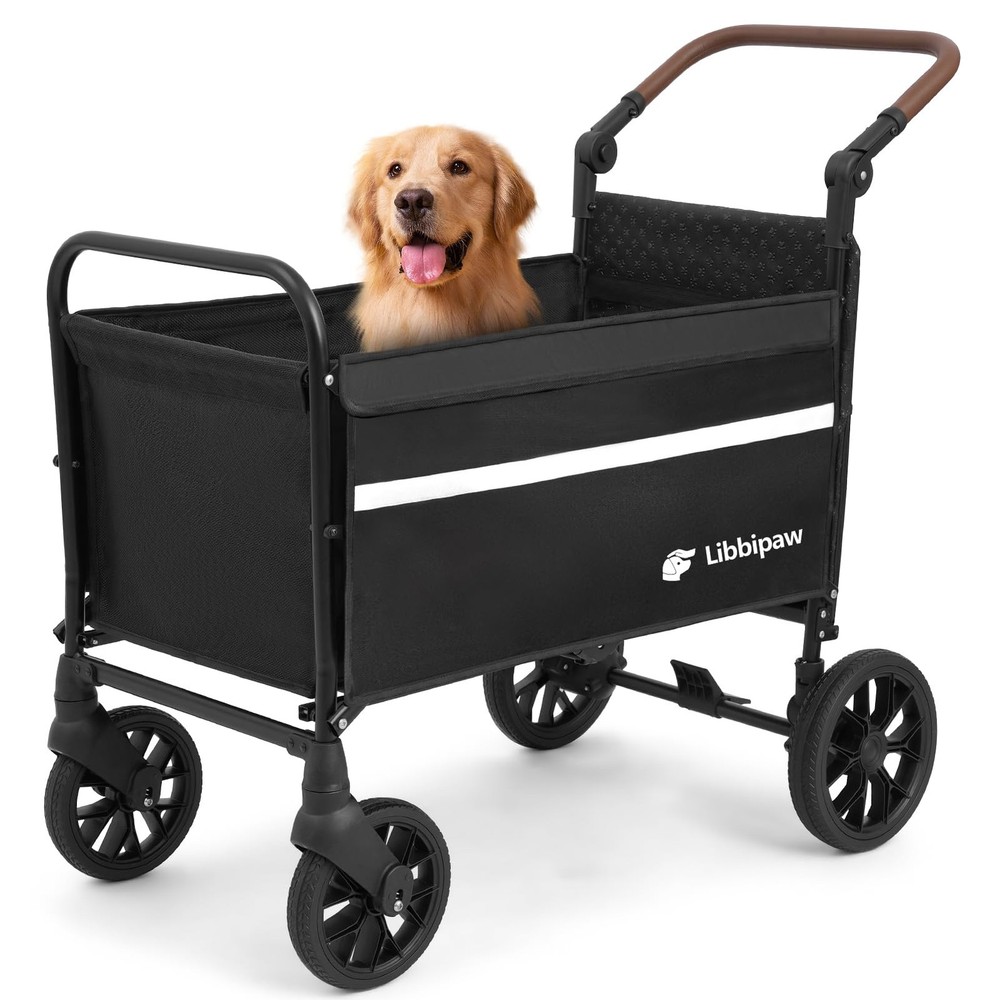 AllTerrain Dog Wagon for Medium Large Pets up to 200lbs  Foldable Stroller