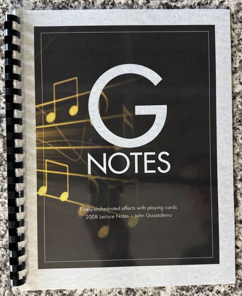 G Notes by John Guastaferro