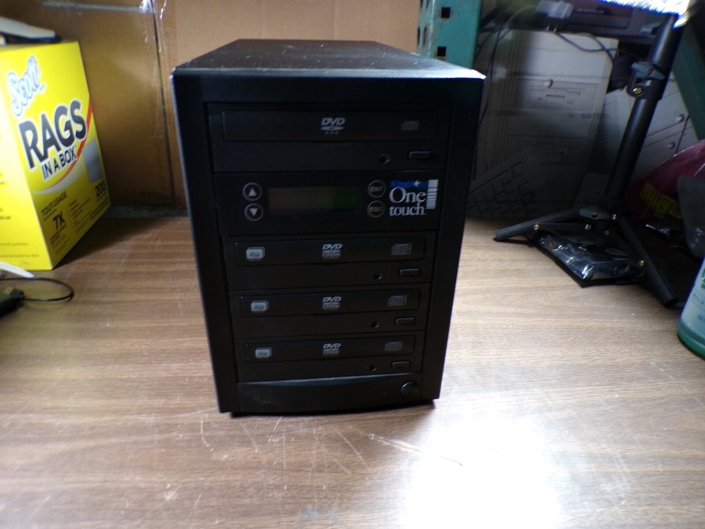 Kingdom One Touch 3 Copy DVD: 24X CD 48X Duplicator