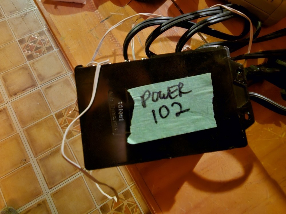 MODEL POWER TRANSFORMER, BENCH TESTED GOOD. (power 102)