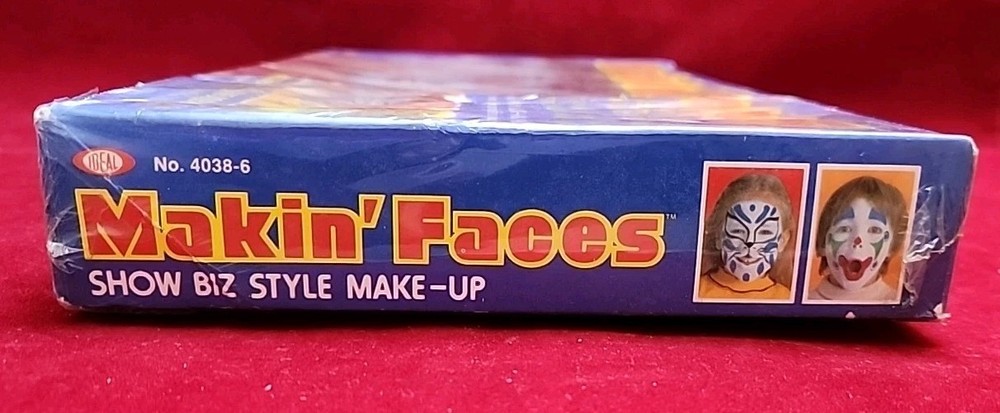 VINTAGE 80's MAKIN' FACES MAKEUP KIT SEALED