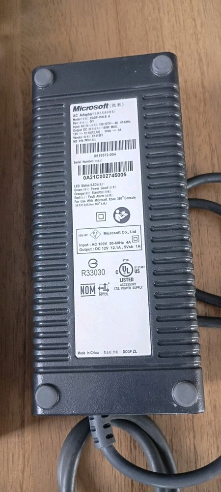 Genuine Microsoft Xbox 360 (3) Power Bricks Only PLEASE READ DESCRIPTION!