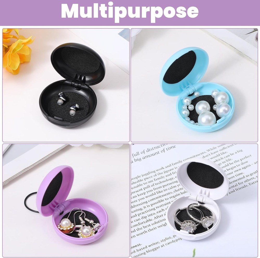 4pcs Loop Earplug Case, Portable Earplug Case, Loop Cases with Lanyard, Mini