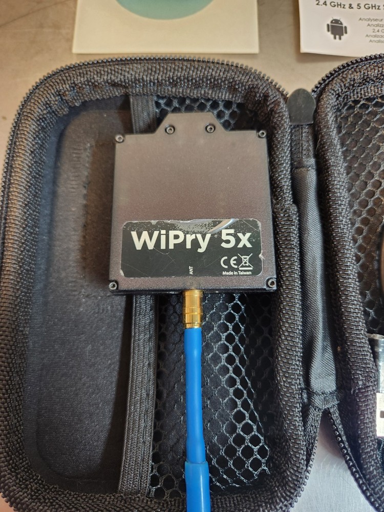 OSCIUM Wipry 5x Spectrum Analyzer 2.5ghz 5ghz Iphone Android