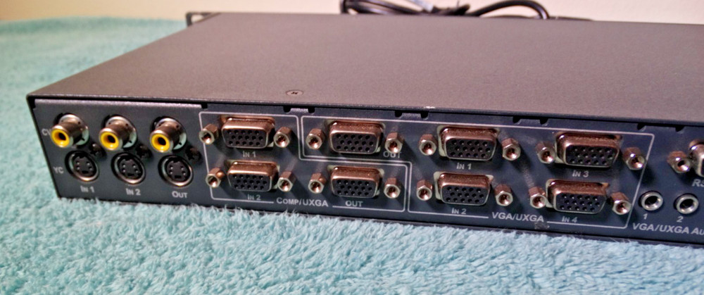 Kramer VP-23C Presentation Switcher - Multi Format Audio/Video WORKING