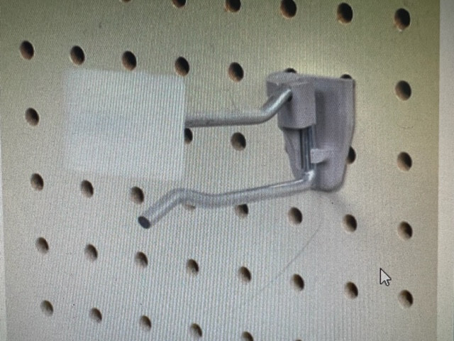 100PK 2" Fastback Scanning Hook with 100 label holders  NEW
