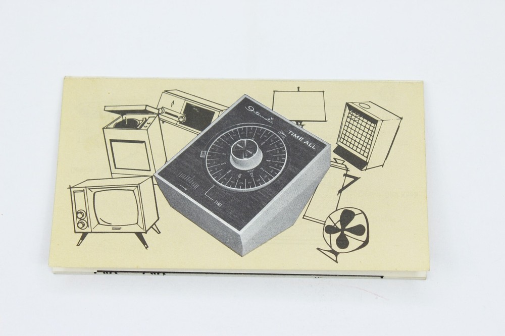 1967 INTERMATIC TIME-ALL Timer Instruction Brochure User Manual Illustrated
