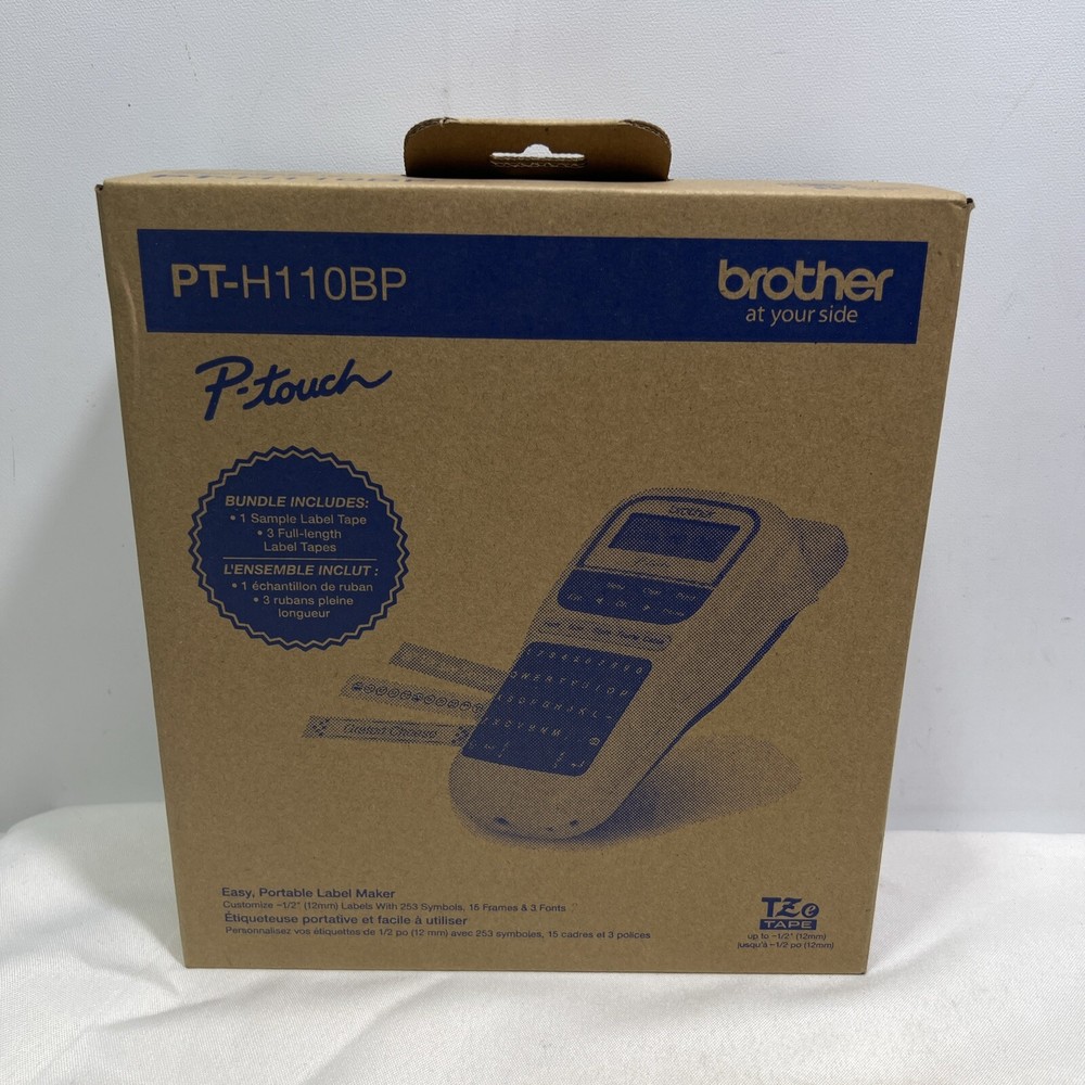 Brother P-Touch PT-H110BP Portable Label Maker ~ NEW
