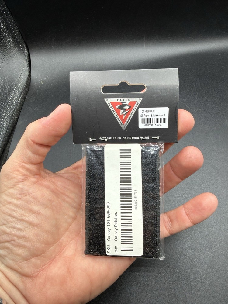 Oakley Patch SI Ellipse O Gold