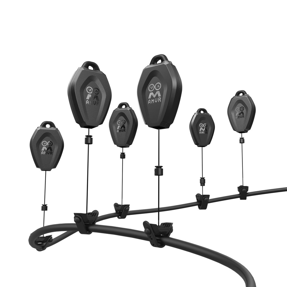 VR Cable Management System, 6 Pack Ceiling Pulley for Quest 3/2, Valve Index