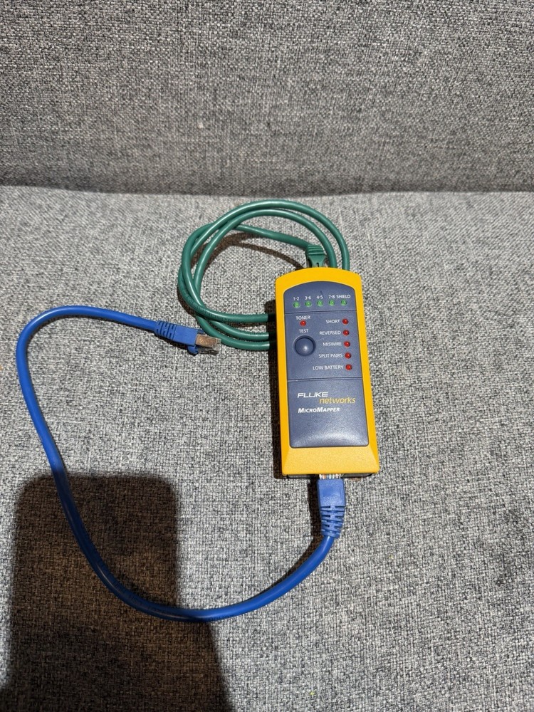 USED Fluke Networks Micro Mapper Micromapper