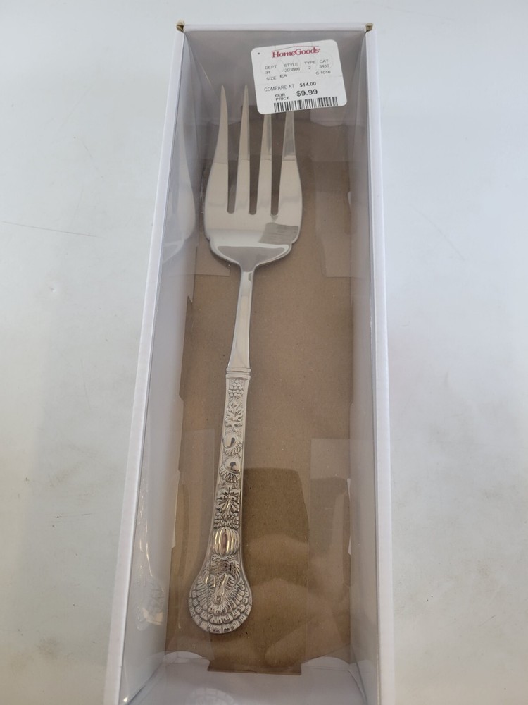 Wallace Silverplate Flatware Large Serving Fork