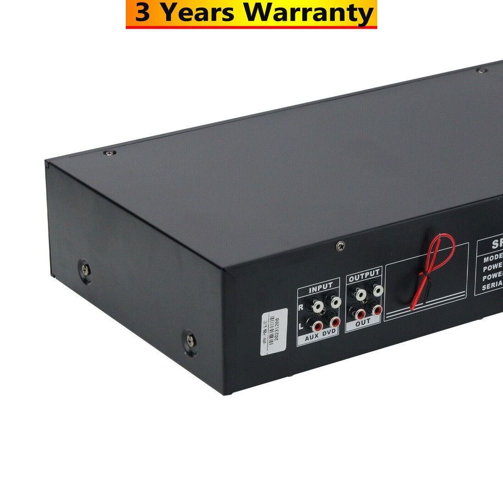 EQ666BT Dual 20-Band Stereo EQ Graphic Equalizer+Cables with Dual RCA Connector