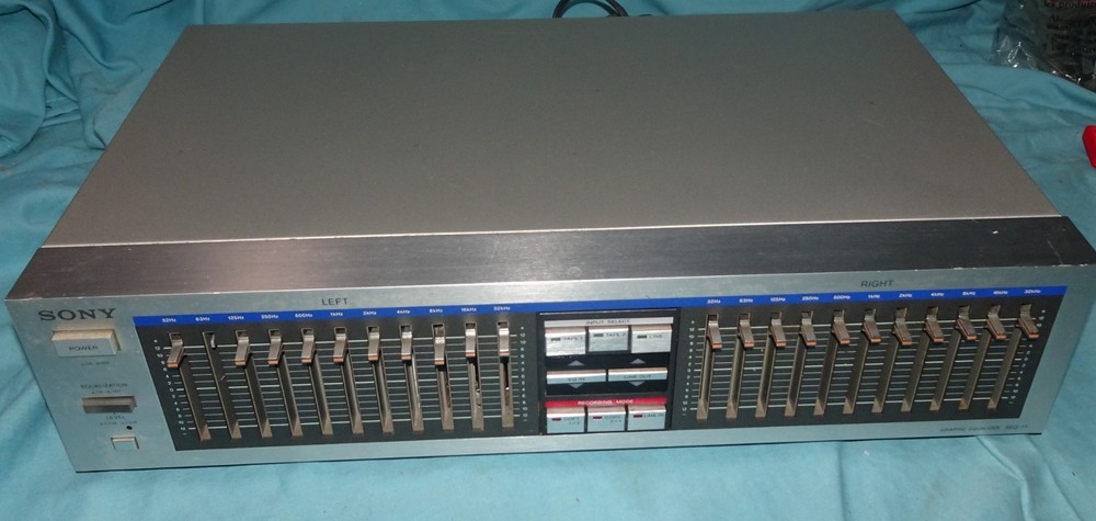 ==  Sony SEQ-11 Vintage Graphic Equalizer = SEQ11 = SEQ 11