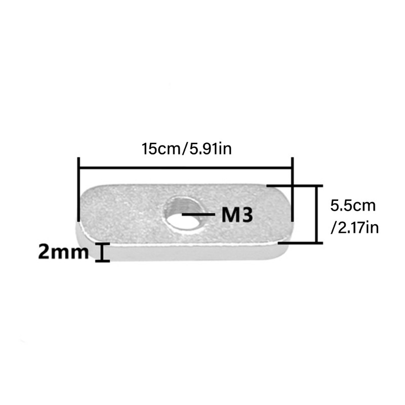 3D Printer Belt Stabilizer Nut Easy Assembly Synchronous Belt Locking Nut
