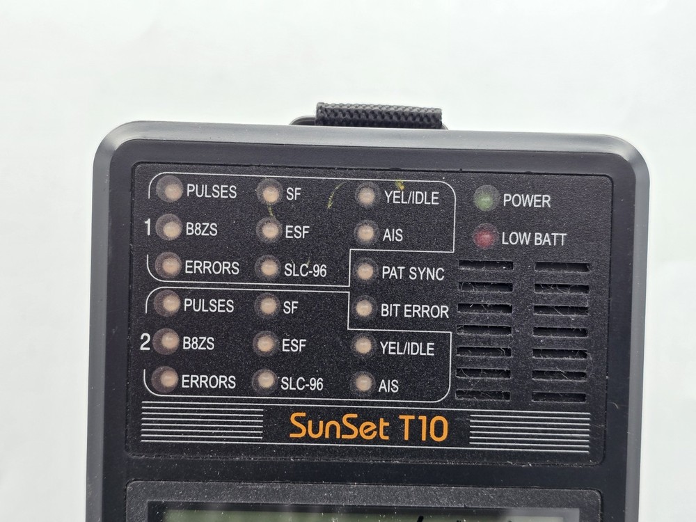 Sunrise Telecom Sunset T10 - Powers On - Untested Otherwise