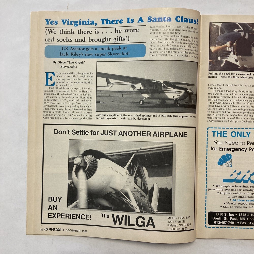 US Aviator - December 1992 Issue