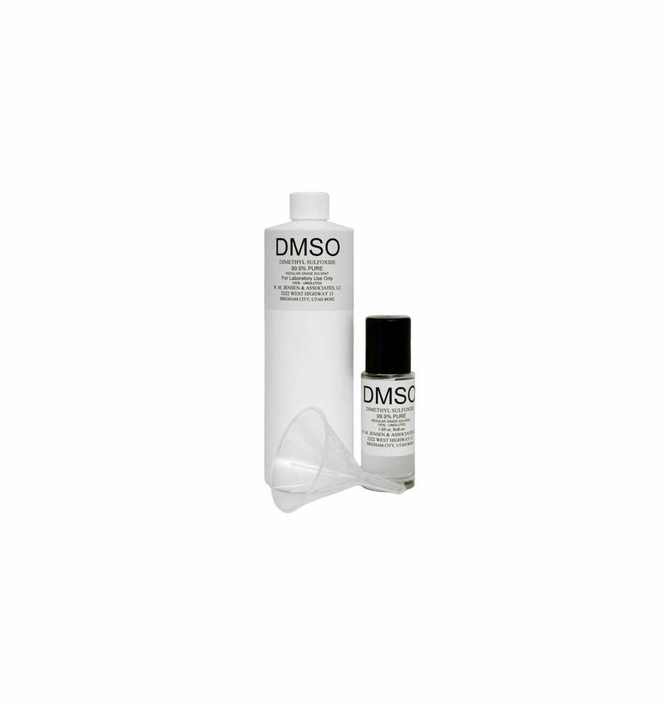 REGULAR GRADE DMSO REFILLABLE ROLL ON KIT WITH 16 OZ BOTTLE 99.9% PURE
