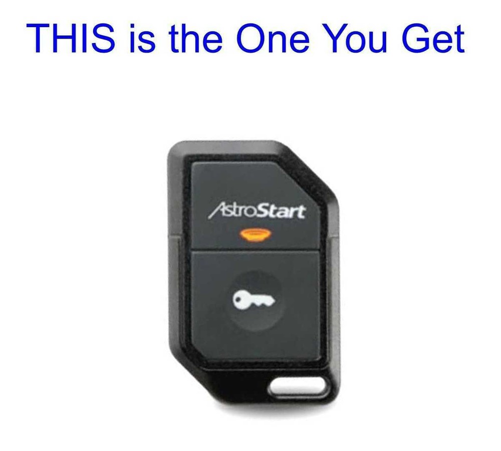 Python 7616P Directed Electronics 1-Way 1 Button Remote for DS4/DS4+