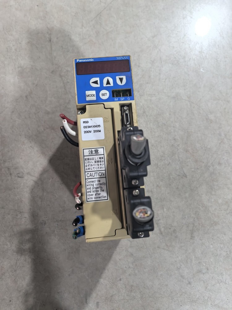 1Pcs Used Panasonic servo driver MSD023A1XX05 200W