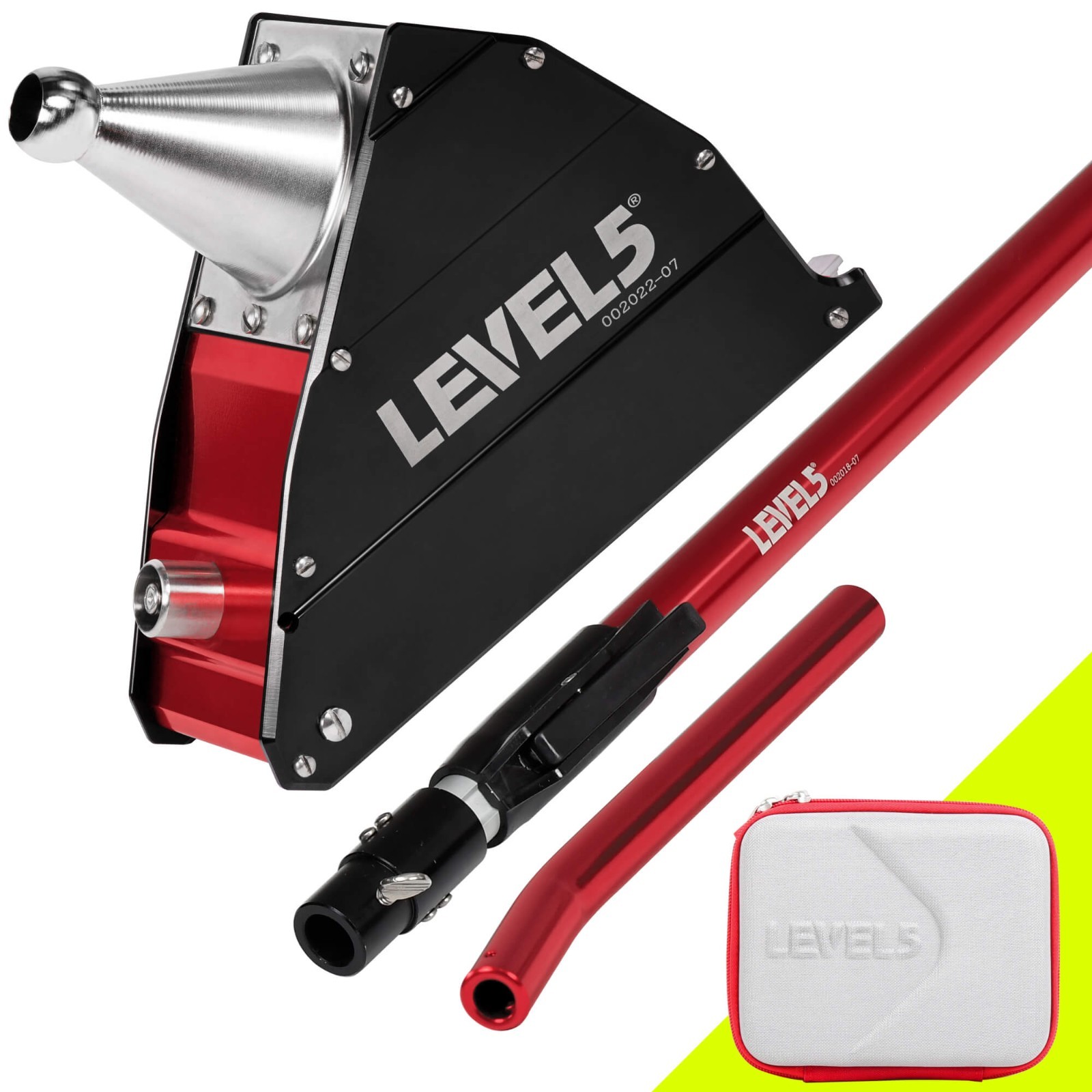 LEVEL5 Drywall Tools 7-Inch Corner Applicator Box + Extendable Handle | 4-508