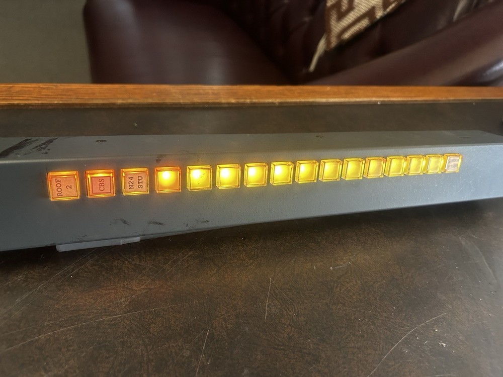 Harris RCP-16PB Router Control Panel w/ POWER Adapter