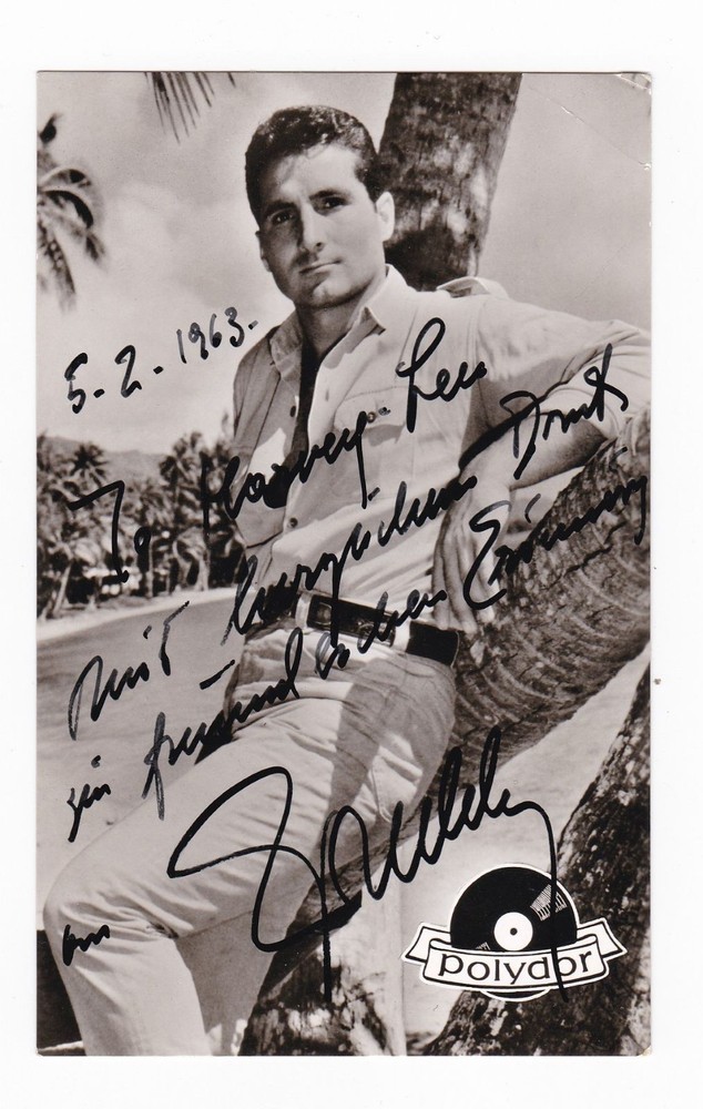 FREDDY QUINN Autograph