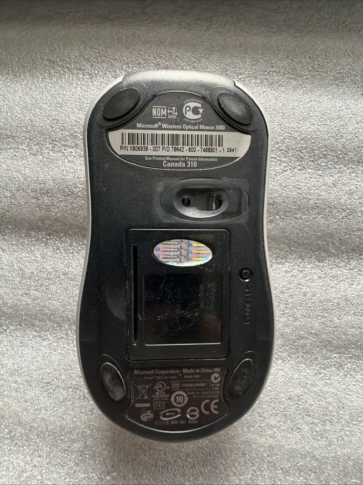 Microsoft Wireless Laser Keyboard 5000 & Optical Mouse Ergonomic with Receiver