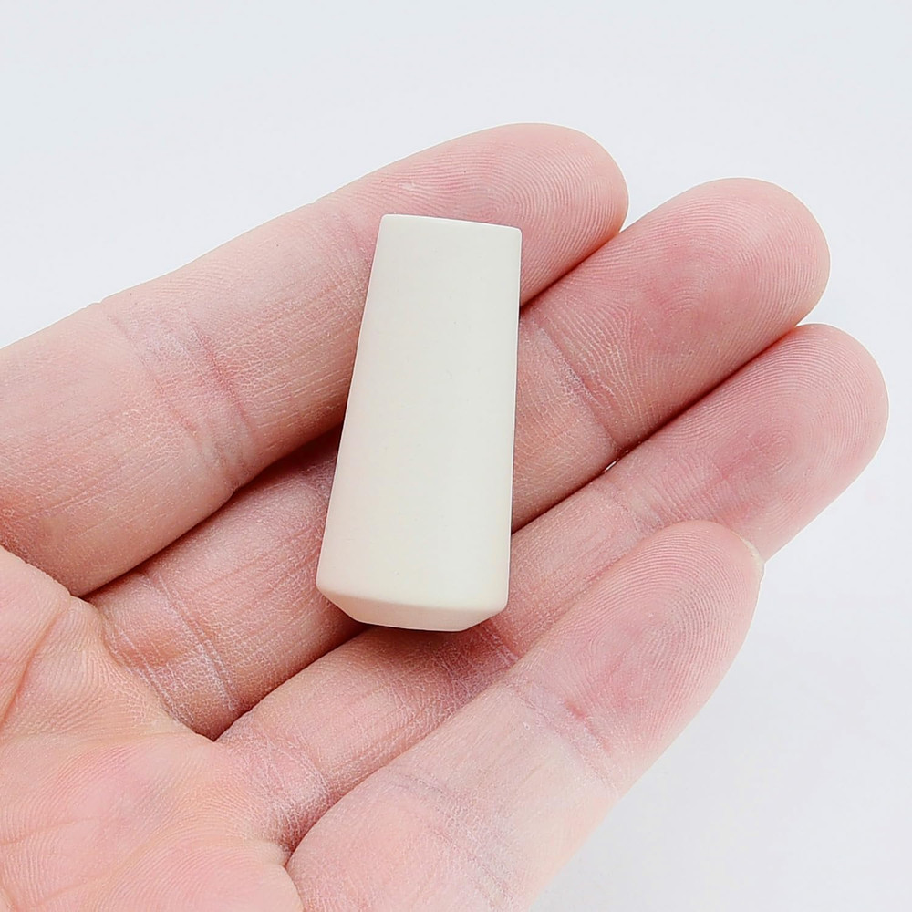 Blind Pull Cord Knobs 12Pcs White Wooden Tassel Pull Ends Pendant Curtain Craft