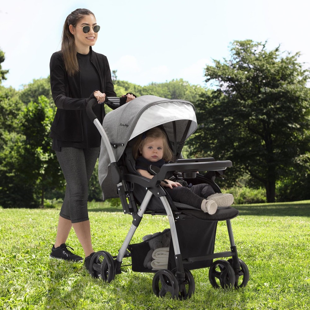 Jeep Unlimited Reversible Handle Stroller Grey Tweed