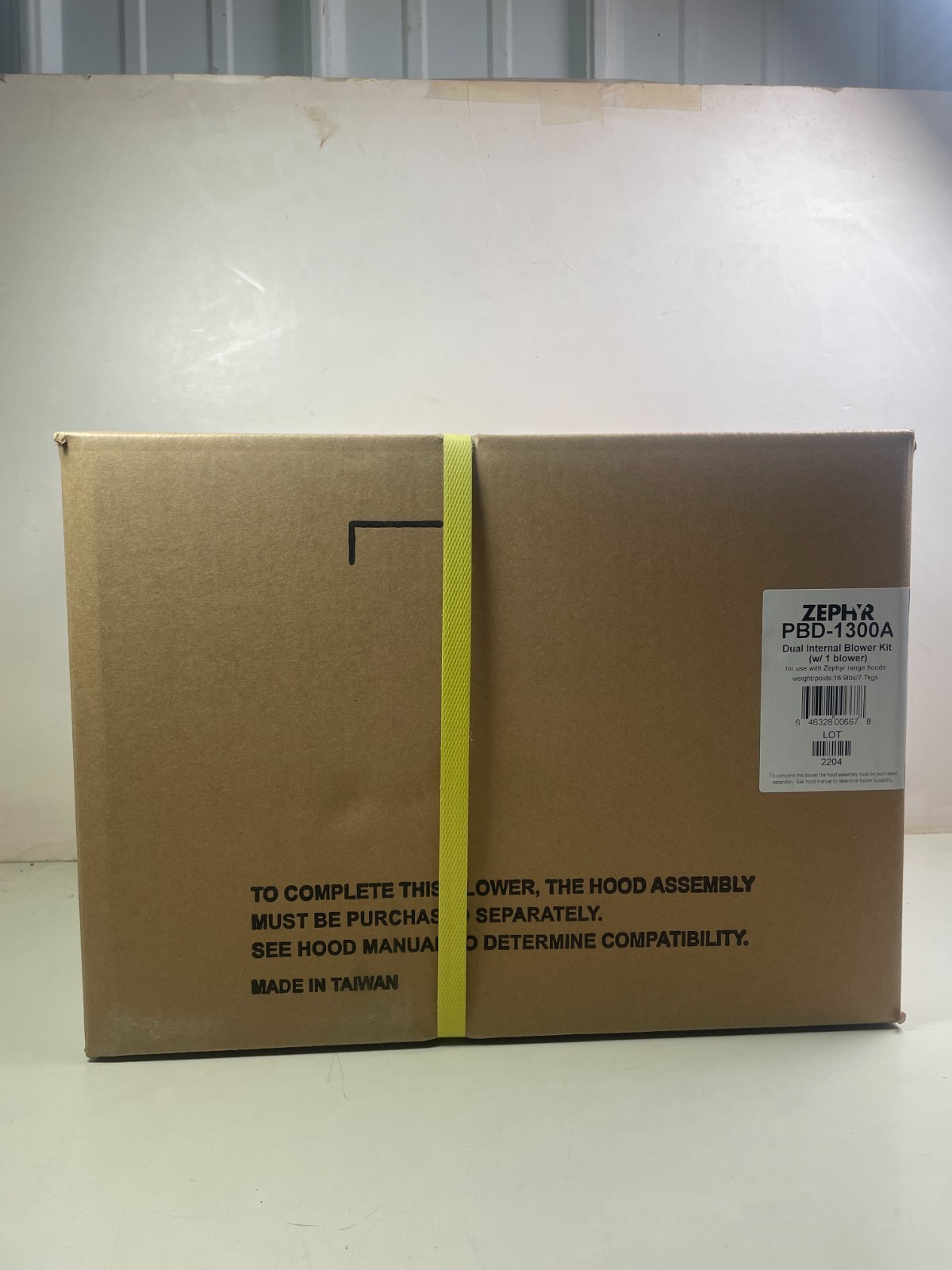 Zephyr PBD-1300A 1300CFM Dual Internal Blower Kit