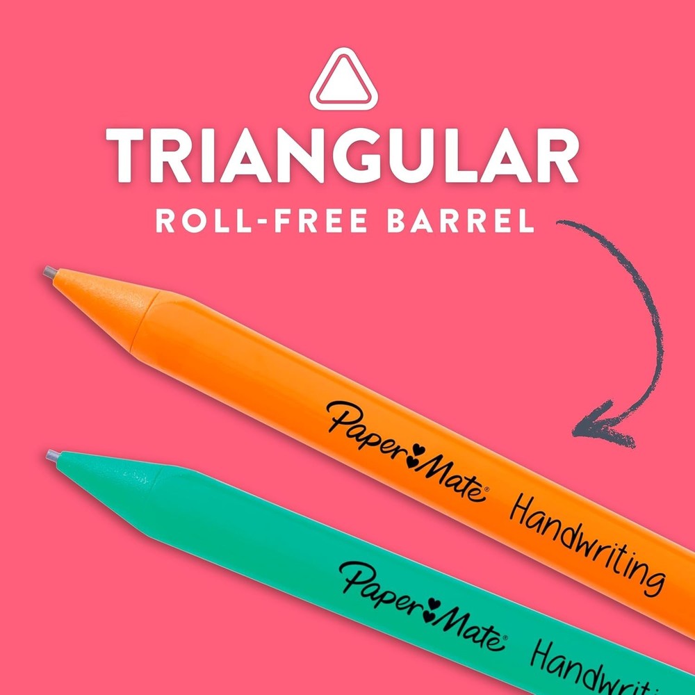 Handwriting Triangular Mechanical Pencil Set with Lead & Eraser Refill
