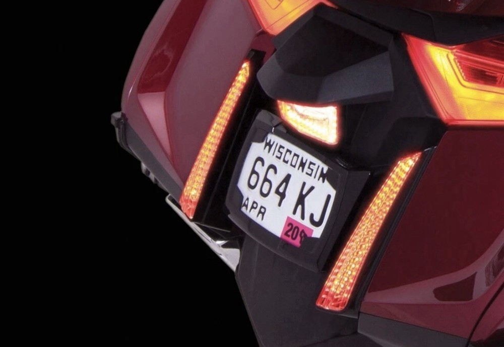 Goldstrike Black License Plate Frame - 78420
