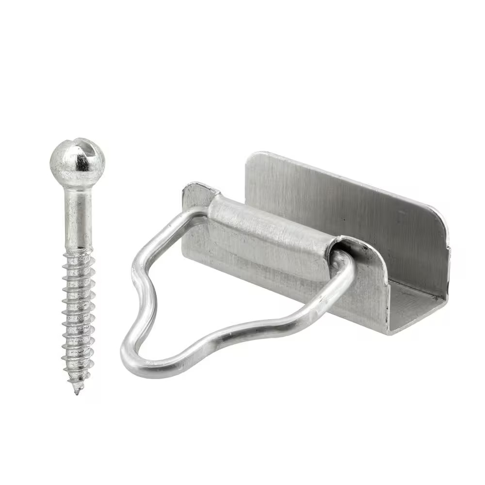 7/16 In. Window Screen Bottom Latches (4-Pack)