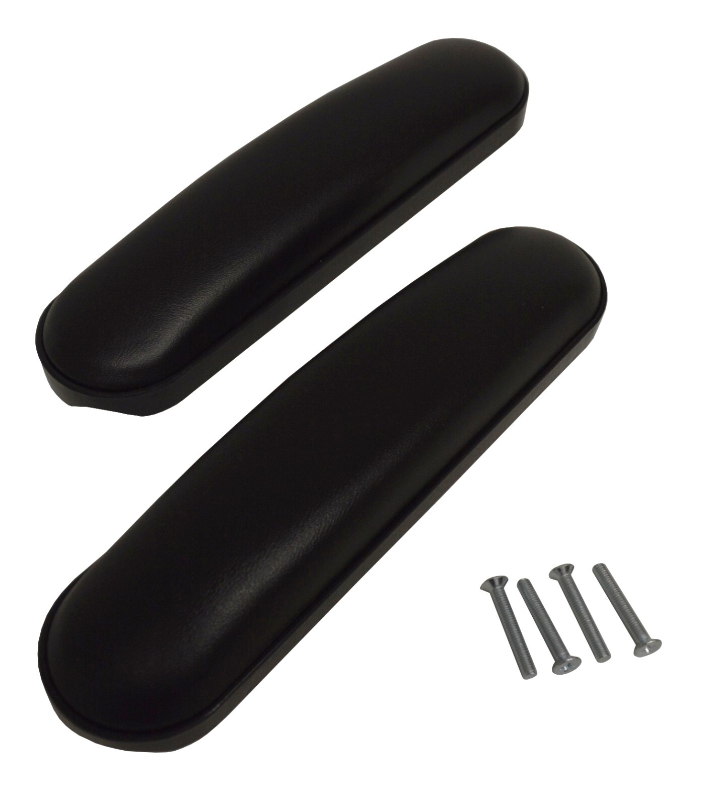 NEW Universal DESK Length (9-1/8") Wheelchair Arm Pads, BLACK (Pair), Universal