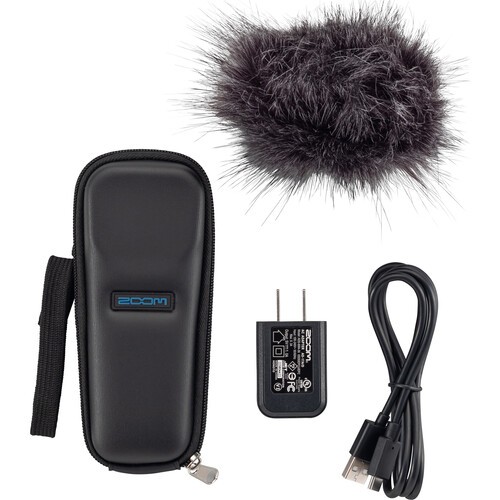 Zoom H1essential Recorder w/ APH-1e Accessory Pack + 64GB + Batteries -Basic Kit