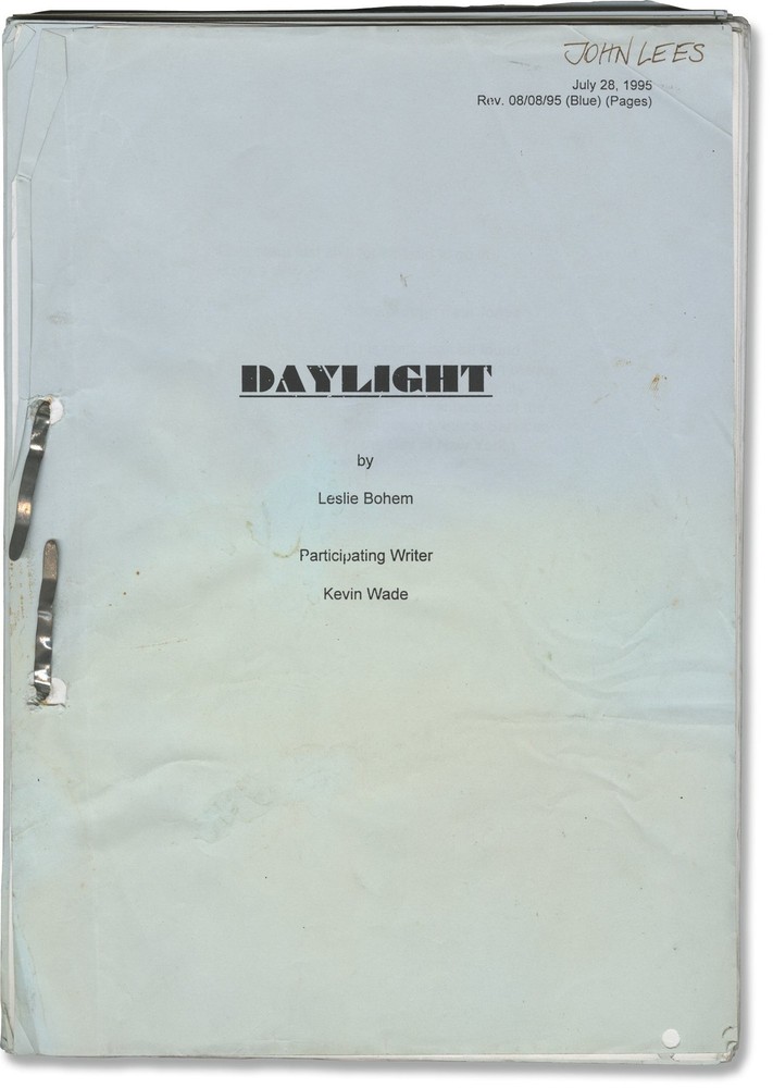 Viggo Mortensen Sylvester DAYLIGHT Original screenplay for the 1996 #165392