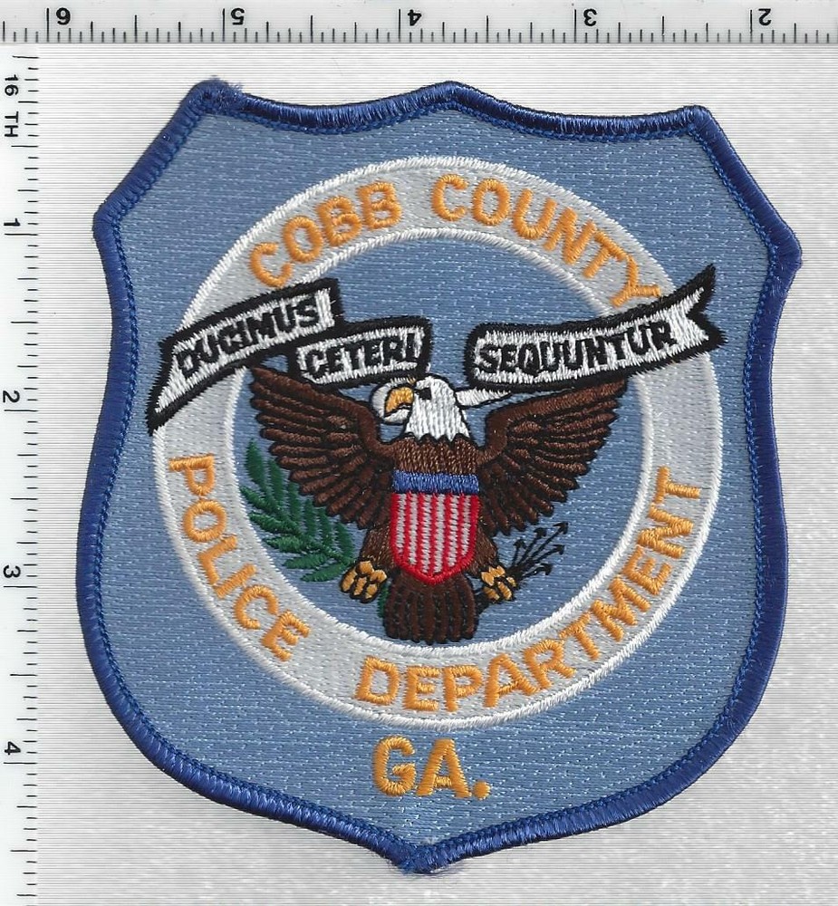 Cobb County Police (Georgia) 2nd Issue Shoulder Patch