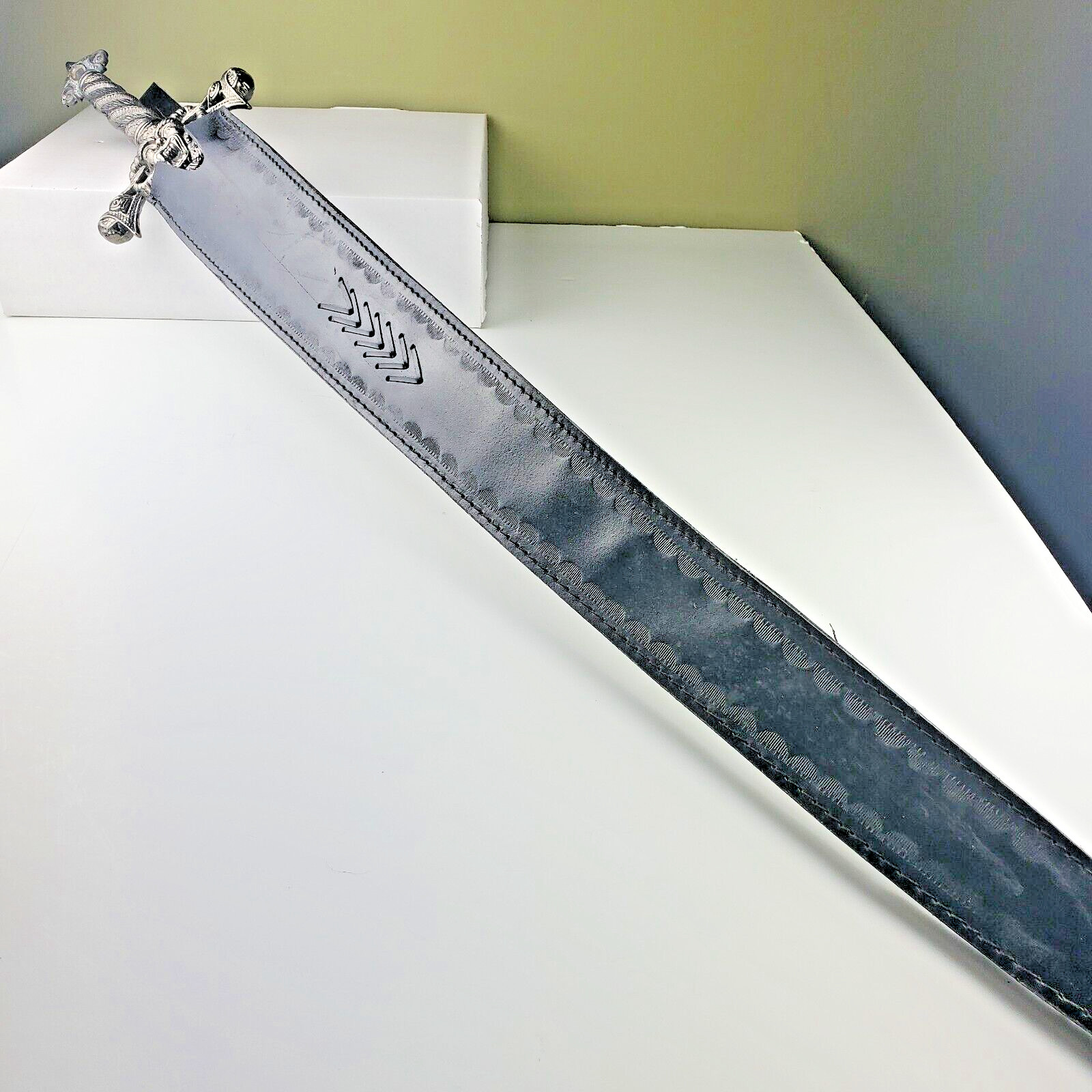 41in Sword Broadsword Longsword Stainless Steel Blade Dragon Handle Pakistan