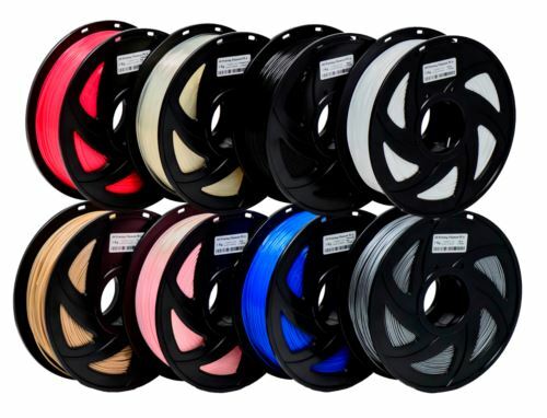 Red ABS 3D Printer Filament 1.75mm 1 kg 2.2 lbs