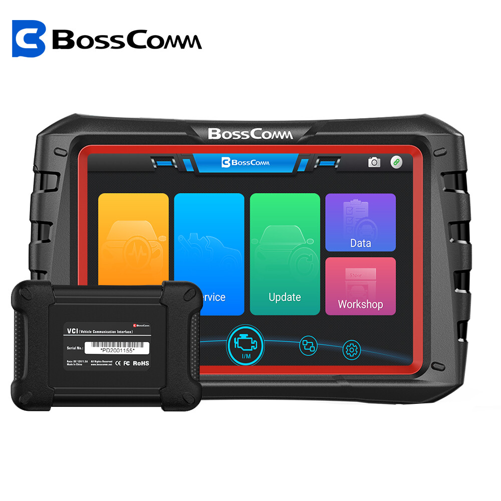 BOSSCOMM IFIX980 Bi-directional Scanner OBD2 Car Code Reader Coding Programming