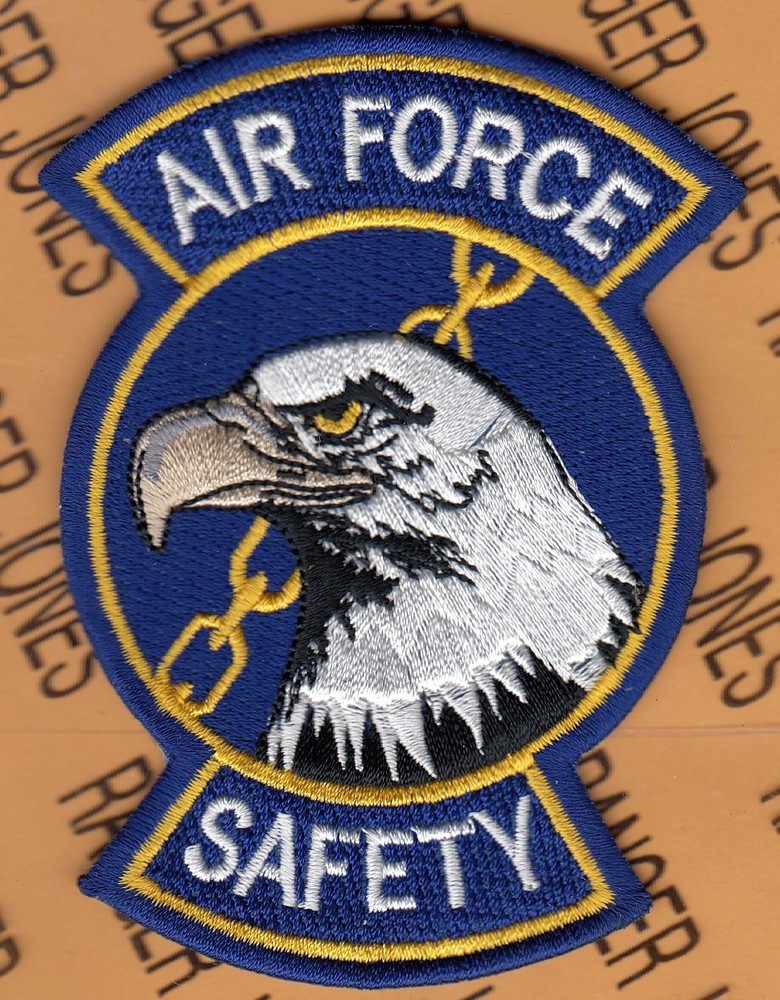 USAF Air Force Safety Program ~4" patch c/e