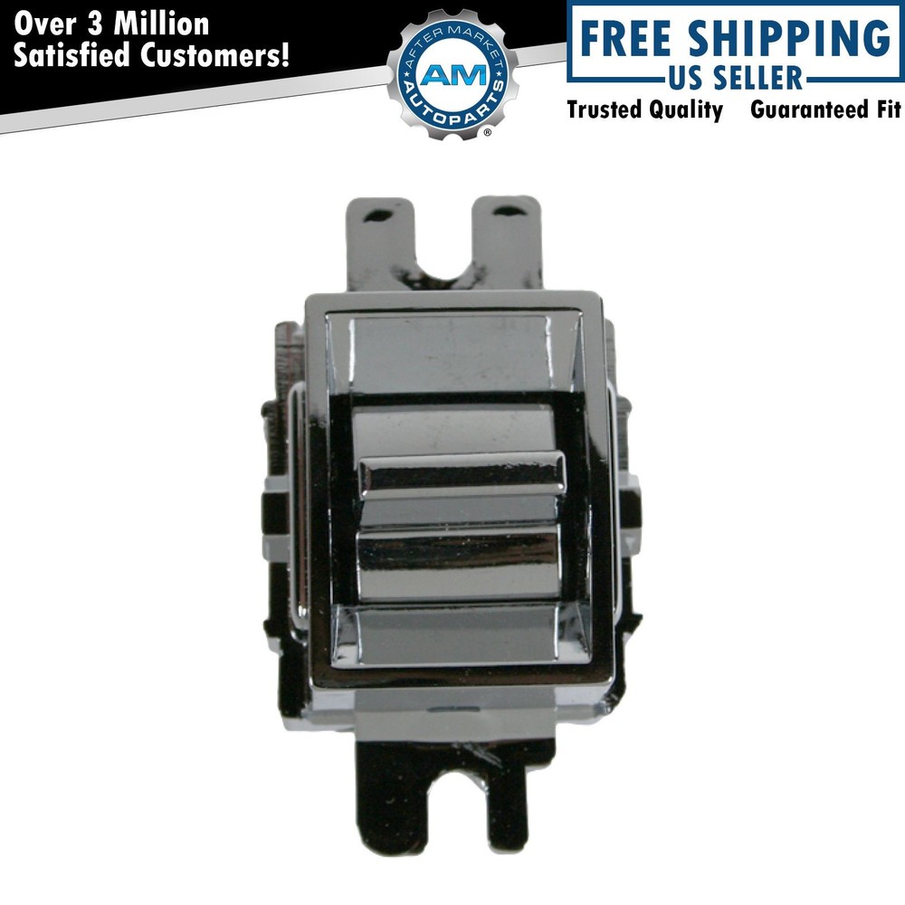 Chrome Single Button Power Window Switch for Electra Lesabre Park Ave Fleetwood