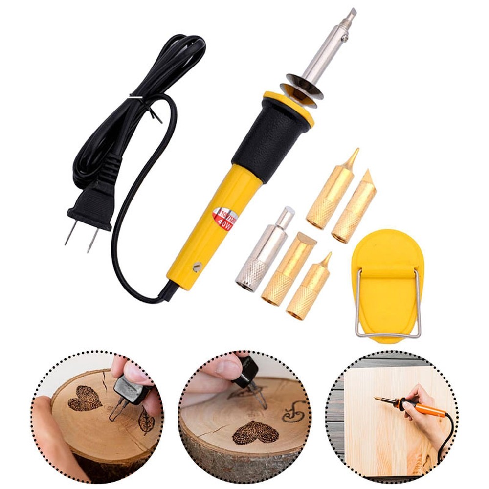 Soldering Iron Pen with 6 Tips Fast Heating